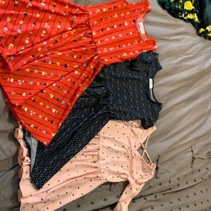 Dot Dot Smile Dresses Size 5/6 and Leggings 5/6